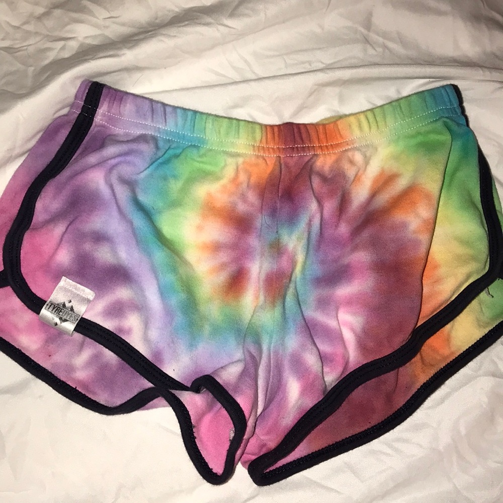 Tie Dye American Apparel Shorts
